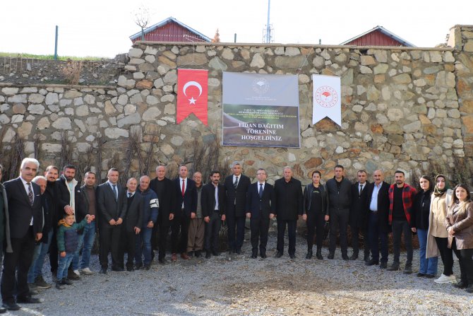 Hakkari’de 31 bin 460 meyve fidanı dağıtıldı