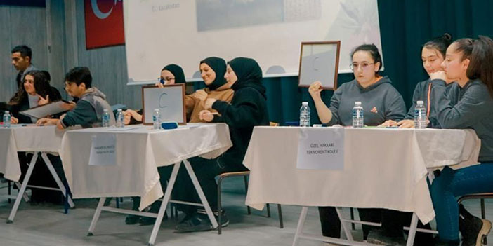 Hakkari ve ilçelerinde bilgi yarışması