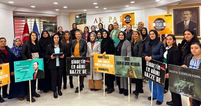 AK Parti'den "Kadın Şiddetine Karşı" açıklama