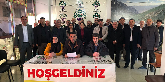 Hakkari HEDEP'te adaylık başvuruları başladı