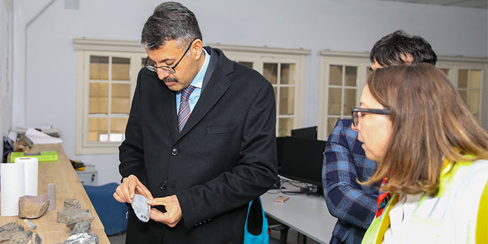 Vali Çelik Meskan projesini inceledi