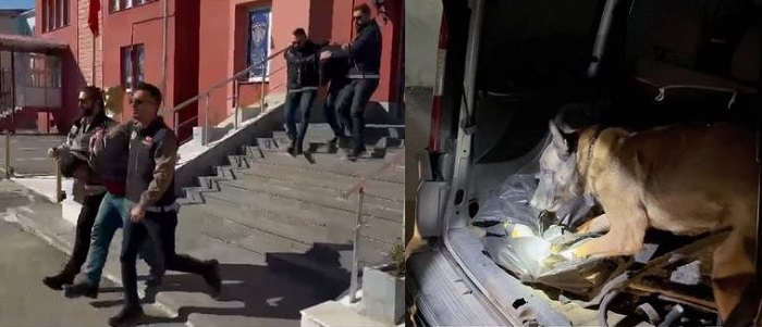Hakkari'de uyuşturucu operasyonunda 2 tutuklama