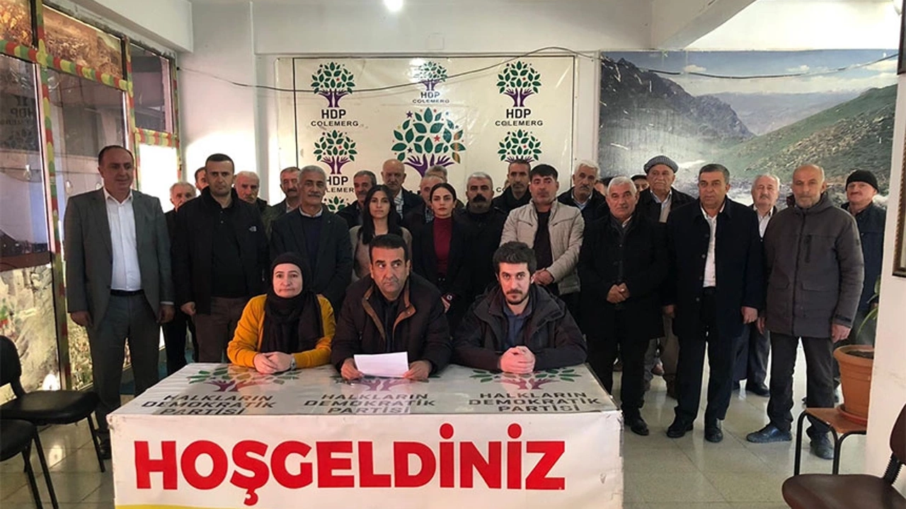 Hakkari HEDEP'ten başvuru tarihi kararı!