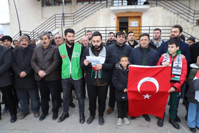 Hakkari'de "Filistin özgür olana dek alanlardayız" açıklaması