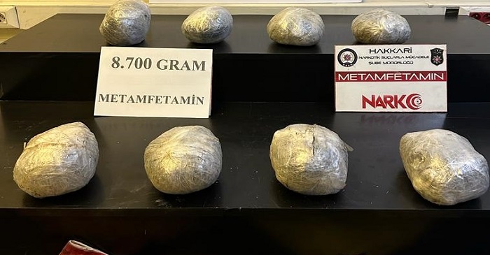 Yüksekova'da uyuşturucu operasyonu!