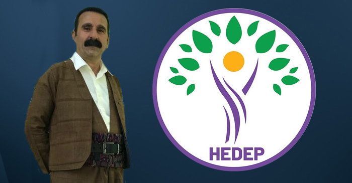 Akış HEDEP'ten belediye başkan aday adayı oldu