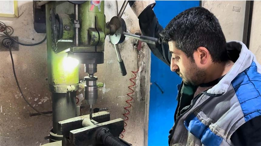 Yüksekovalı Usta, 35 yıldır bu mesleği yapıyor