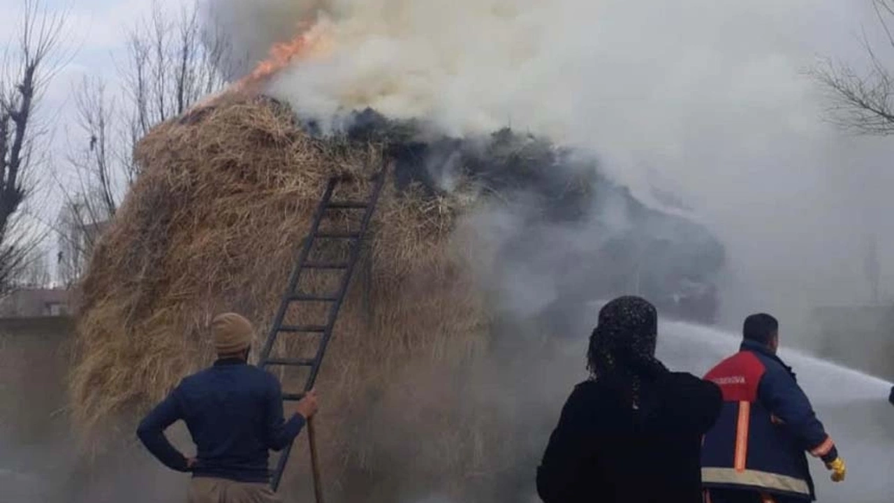 Yüksekova’da 6 bin bağ ot kül oldu
