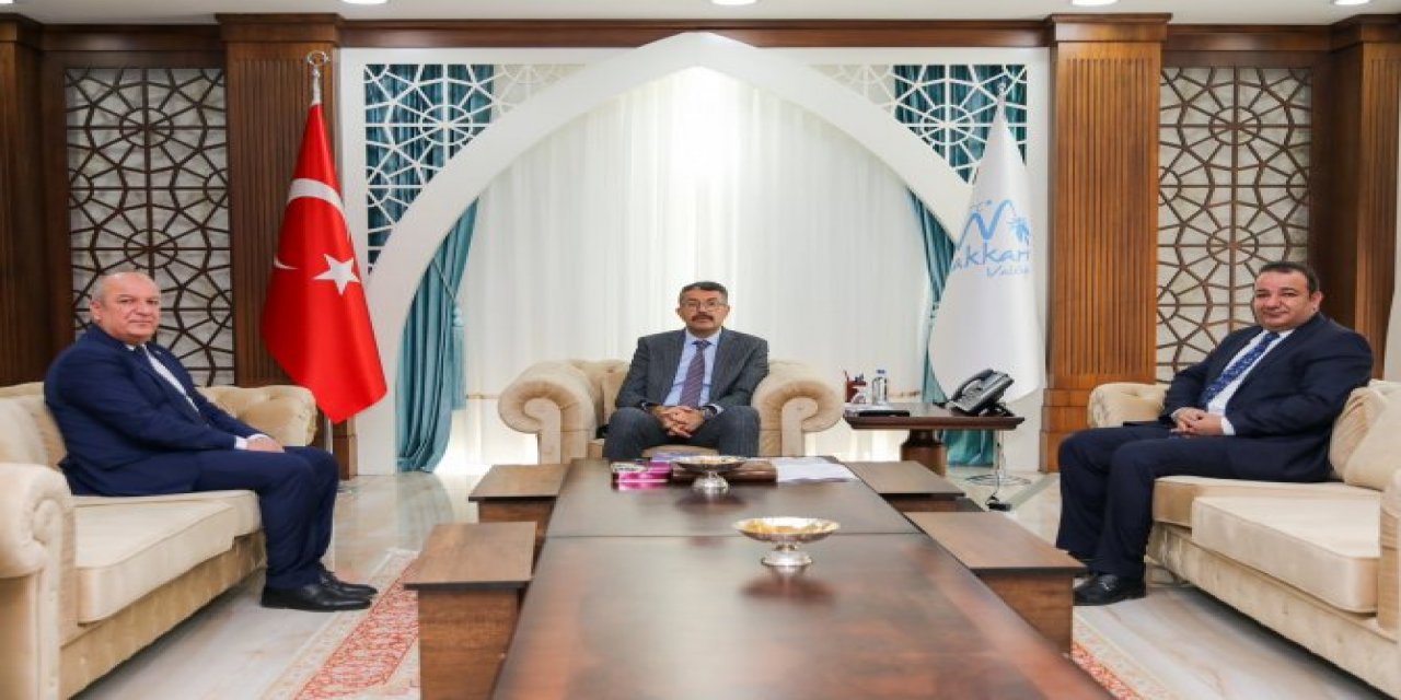 Başkan Ediş' ten Vali Ali Çelik'e ziyaret