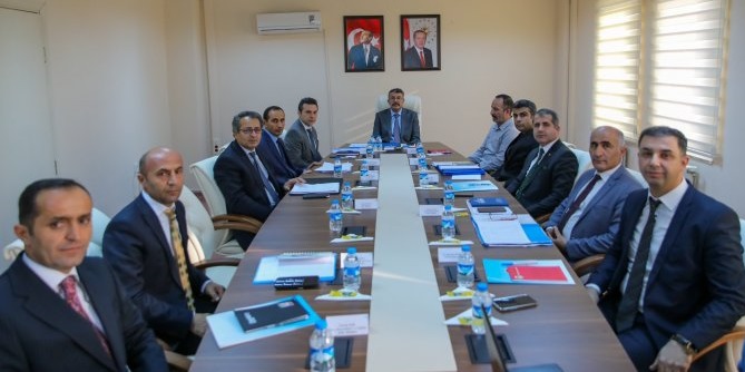 Hakkari'de 2024 yılı planlaması ele alındı