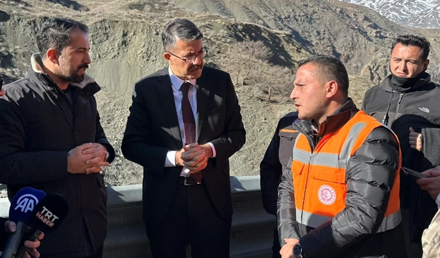 Vali Çelik olay yerinde incelemede bulundu