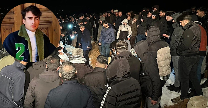 Cansız bedeni ağaca asılı halde bulunan Hakkari Özdemir toprağa verildi