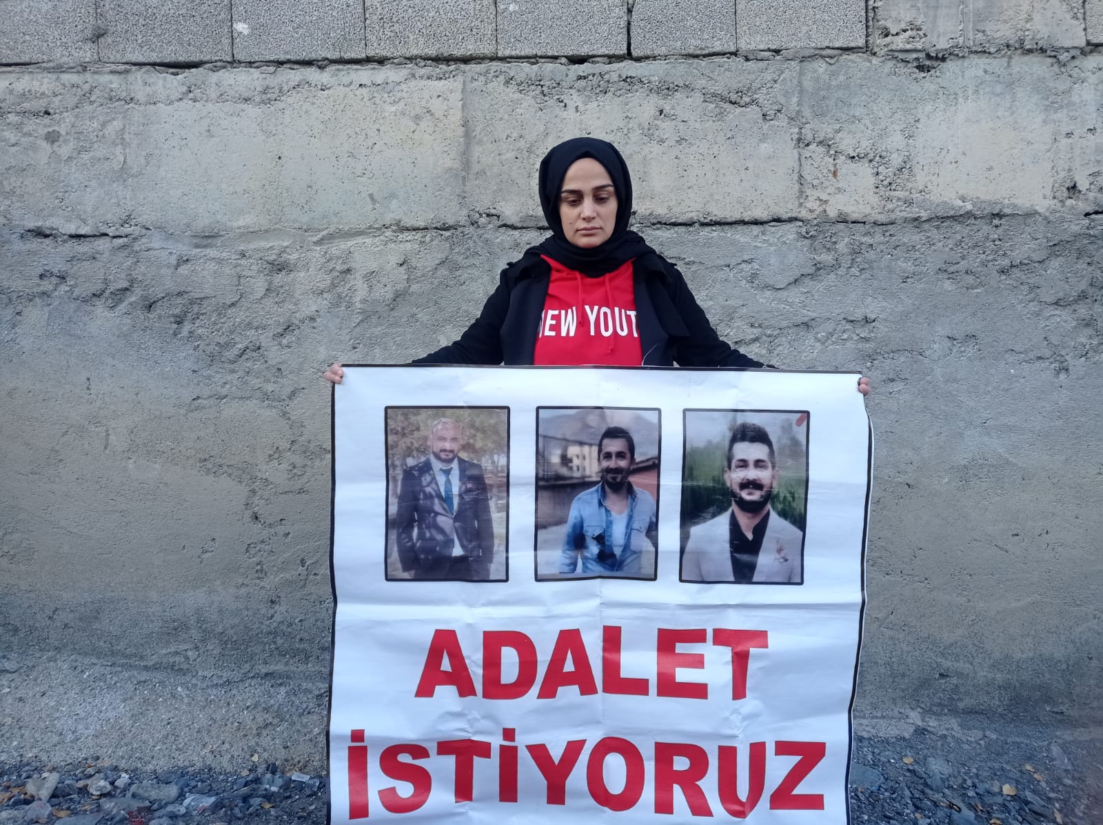 Hakkari'deki 'Adalet' Nöbeti 282. gününde