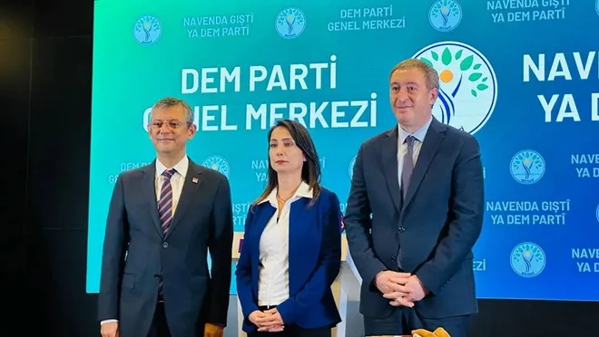 DEM Parti’den CHP’ye iade-i ziyaret