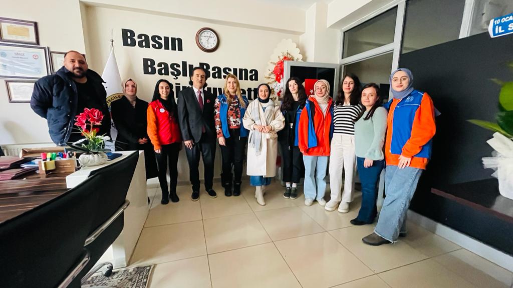 Gazeteciler Cemiyetine 10 Ocak ziyaretleri!