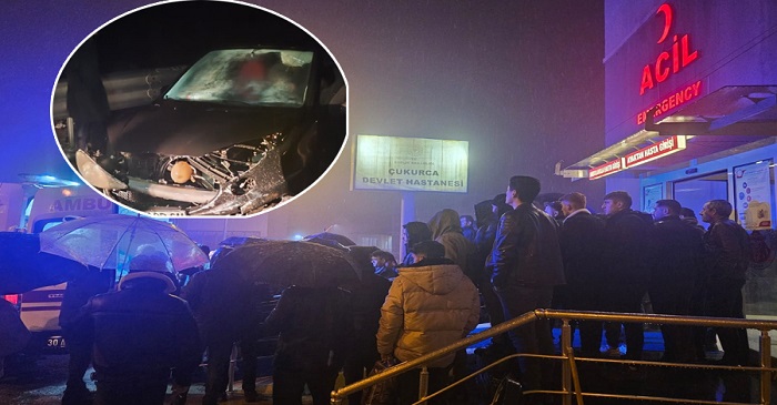 Çukurca yolunda kaza: 3 Yaralı
