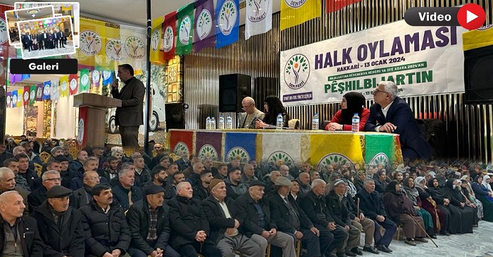 Hakkâri ve ilçelerinde 3 bin 404 delege ön seçim için sandık başında!