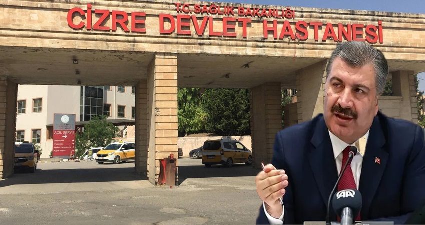 Fahrettin Koca, Cizre Devlet Hastanesi'yle ilgili iddiaları yalanladı