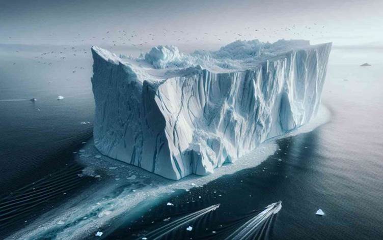 Dünyanın en büyük buzdağı A23a sürüklenmeye başladı