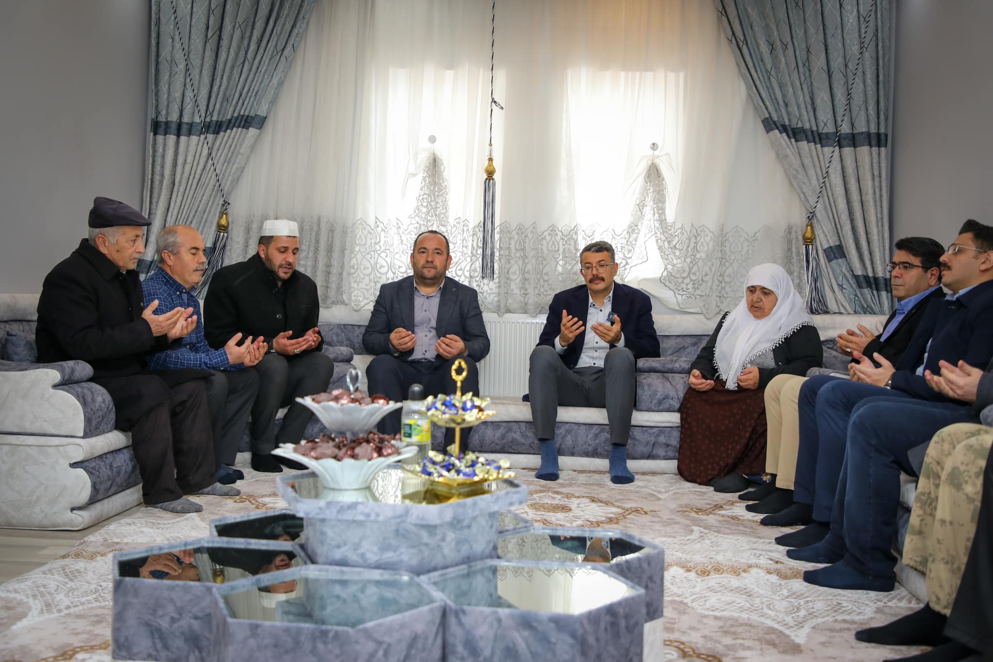 Vali Çelik, Şehit Ailesini Ziyaret Etti