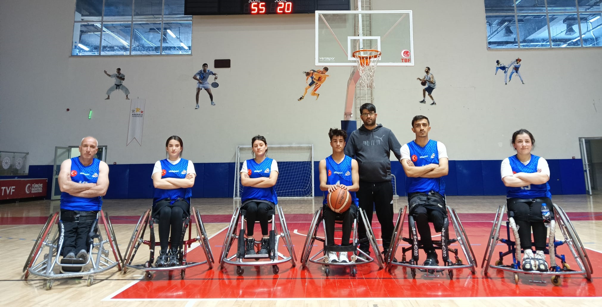 Hakkari Sümbül Engelliler Spor Kulübü, rakibini mağlup etti