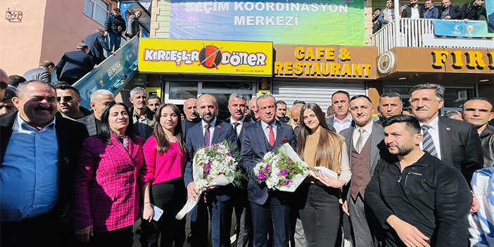 Ak Parti Çukurca seçim ofisi açıldı