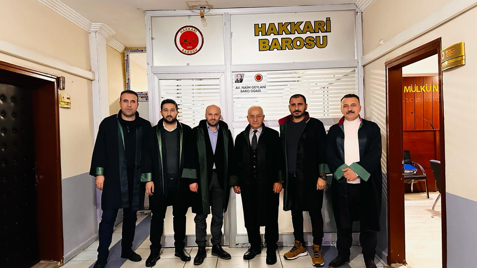 Av. Naim Geylani'nin İsmi Şemdinli Adliyesinde yaşatılacak