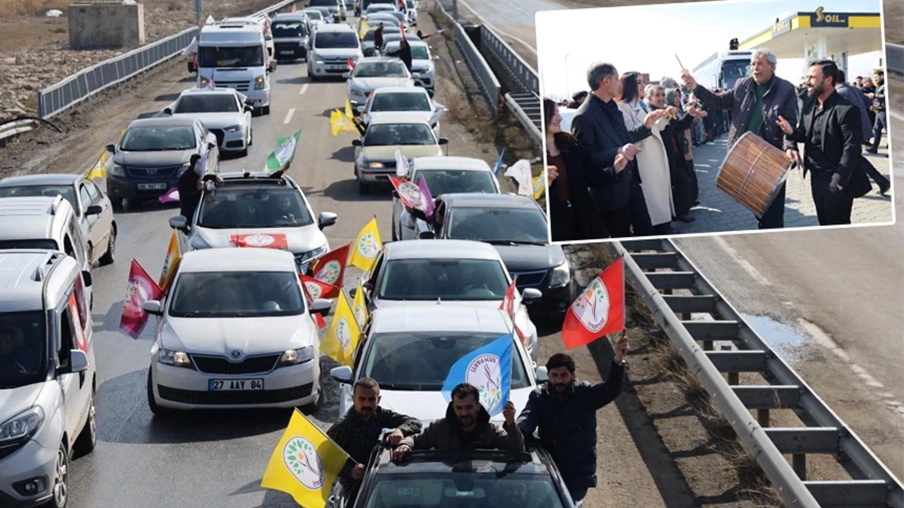 Şedal ve Zeydan Van'da yoğun ilgiyle karşılandı