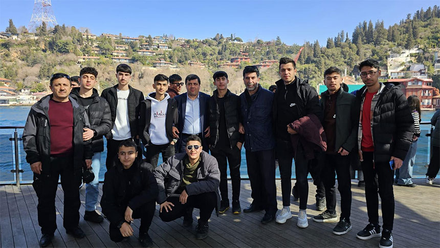 Hakkari kafilesi İstanbul'dan döndü