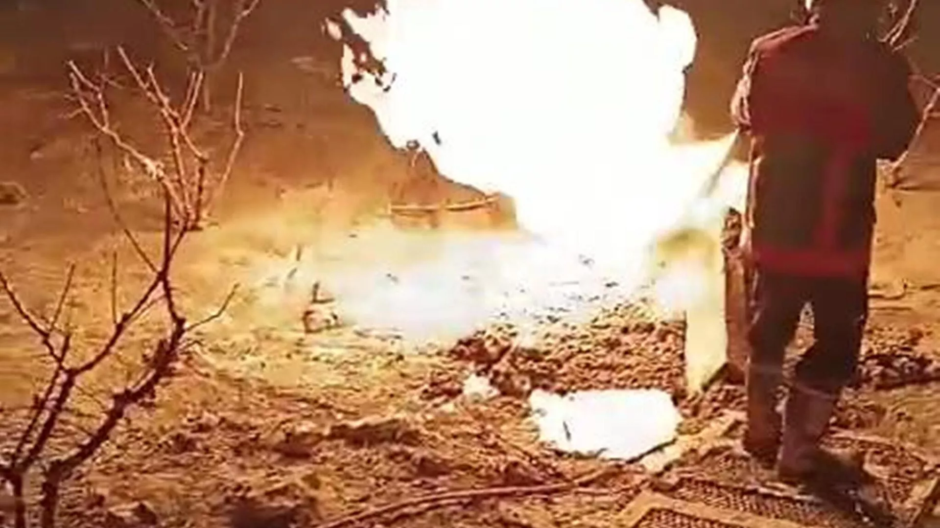 'Talih kuşu kondu': Su kuyusu açmak isterken gaz buldu