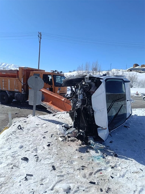 Esendere yolunda kaza: 1 yaralı