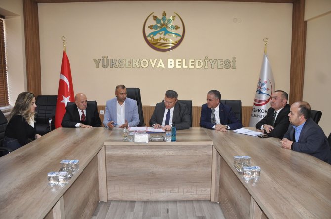 Yüksekova belediyesi ek zam protokolü imzaladı