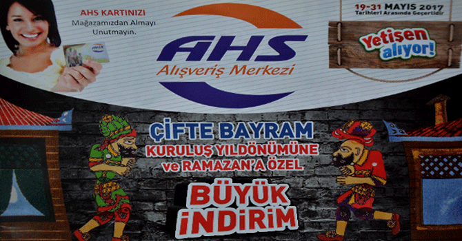 AHS'de 19-30 Mayıs Çifte Bayram İndirimi