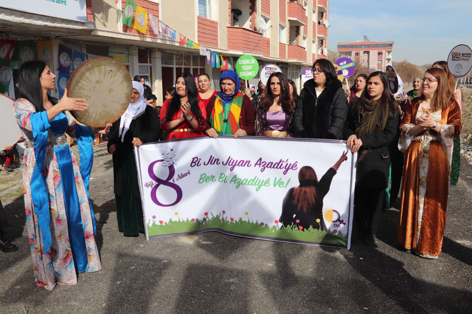 Yüksekova'da, 8 Mart Dünya Kadınlar Günü etkinliklerinin startı verildi