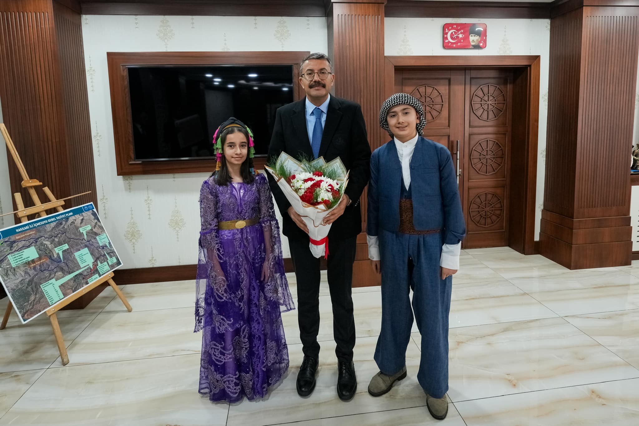 Vali Ali Çelik'e, Nevruz ziyareti