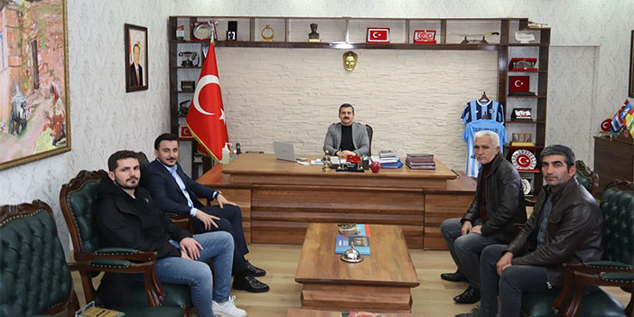 Başkan Öveç'ten Kaymakam Kumcu'ya ziyaret