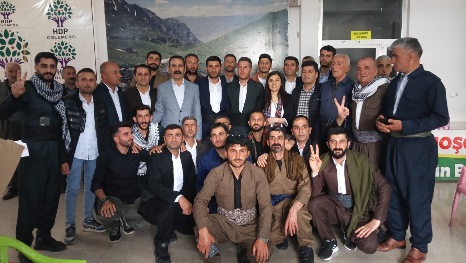 Belediye  eş başkanlara ziyaretler sürüyor