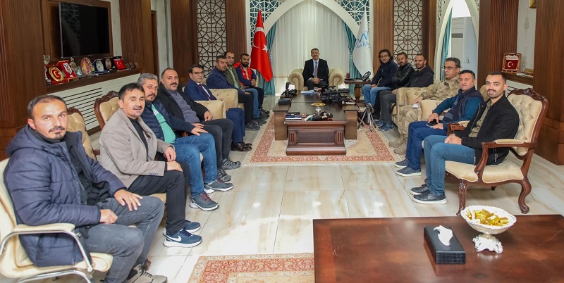 HGC'den Vali Çelik'e ziyaret