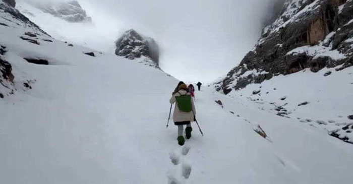 Doğaseverler Cennet ve Cehennem Vadisi'ni gezdi