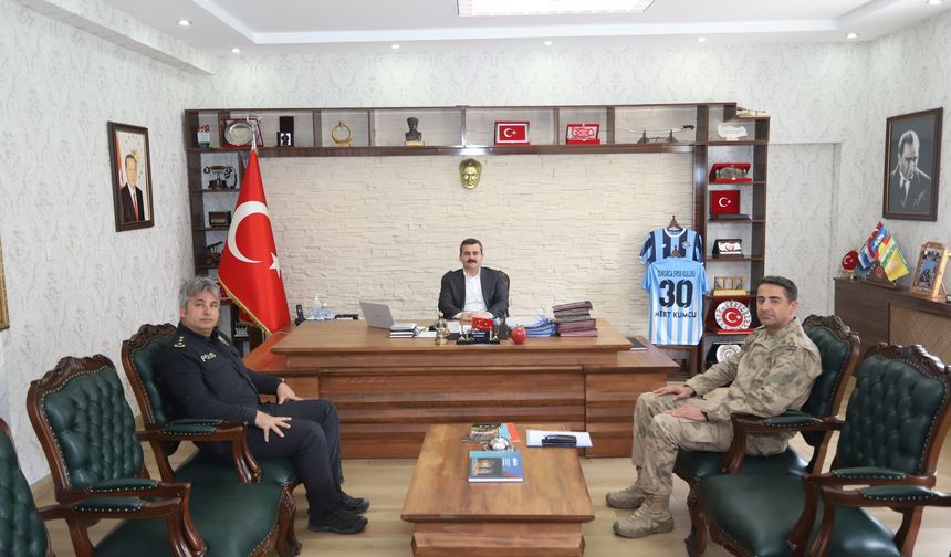 Çukurca'da Asayiş ve Güvenlik Toplantısı yapıldı