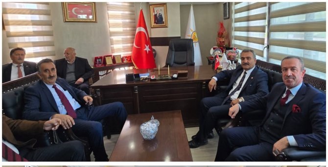 CHP Hakkari Heyetinden Ak Parti'ye ziyaret