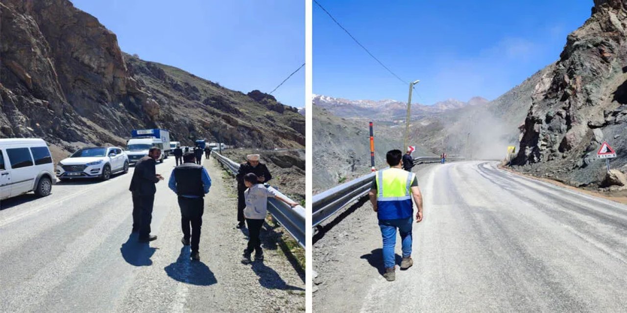 Hakkari-Yüksekova karayolu kapandı!