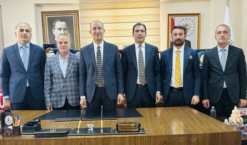 Muhtarlardan Başkan Büyüksu’ya ziyaret