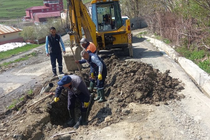 Hakkari'de 40 su arızası giderildi
