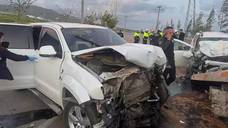 Şırnak’ta trafik kazası: 2 ölü, 3 yaralı