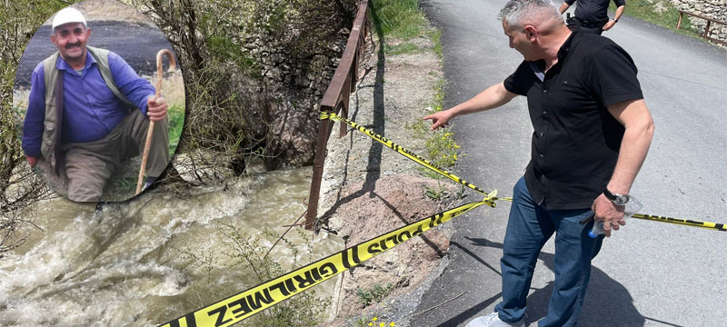 Hakkari'de dereye düşen Keskin'in cenazesi bulundu