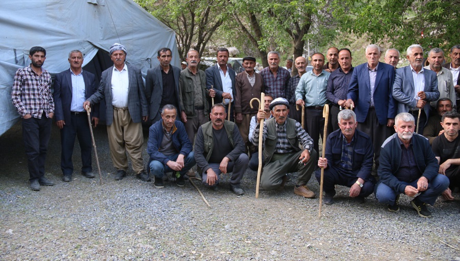 Hakkari'de madene karşı eylem 5’inci gününde: Coğrafyamızdan gitsinler
