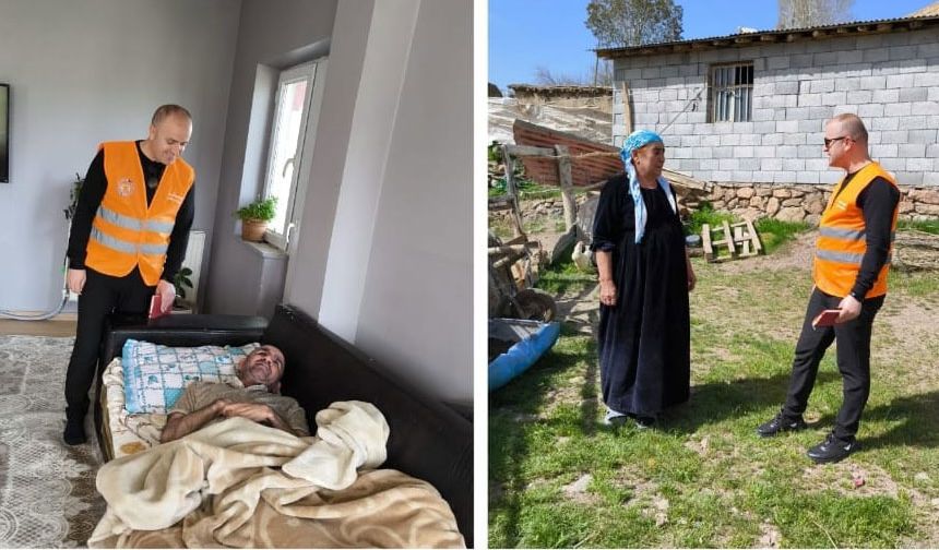 Başkan Aydoğdu'dan Engellilere ziyaret