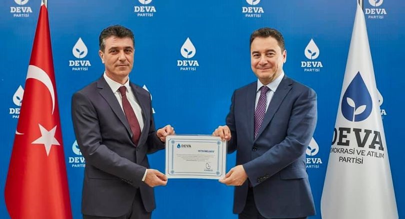 Deva Partisi Hakkari il başkanı istifa etti