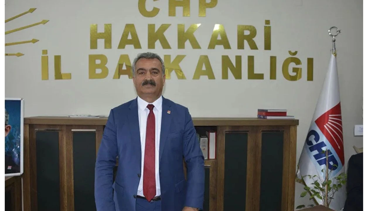 Hakkari CHP İl Başkanı Yaşar istifa etti